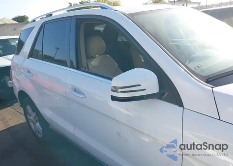 2014 Mercedes-Benz Ml 350 из США, поврежденный, VIN 4JGDA5JBXEA325117